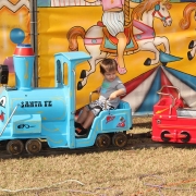 Show rides in sideshow alley