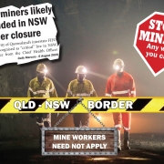 Miners barred at the border
