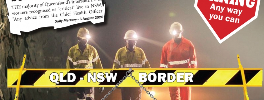 Miners barred at the border