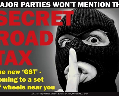 SECRET ROAD TAX